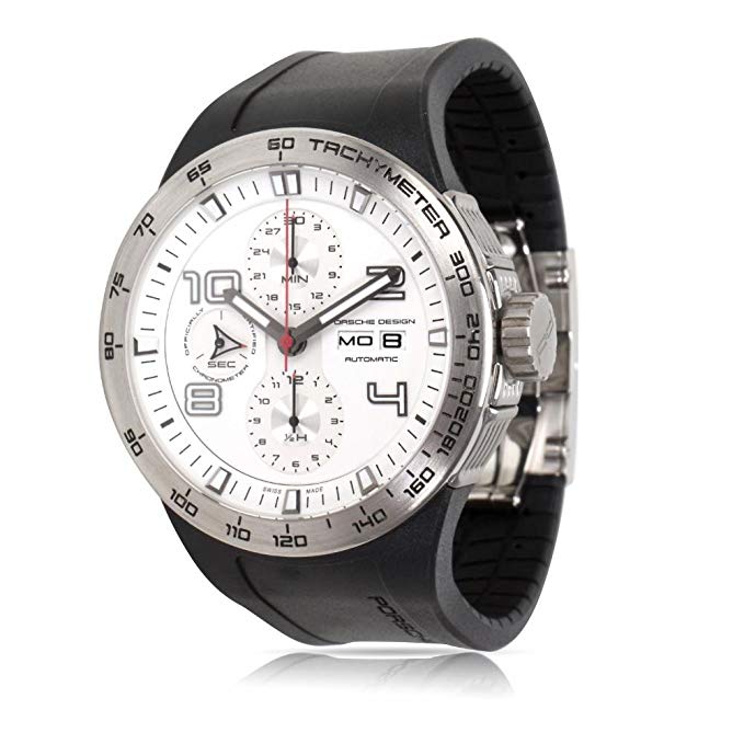 Porsche Design Flat 6 P6340.41/4 Men's Watch in Stainless Steel (Certified Pre-Owned)