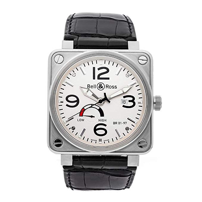 Bell & Ross BR 01 Automatic-self-Wind Male Watch BR01-97 (Certified Pre-Owned)