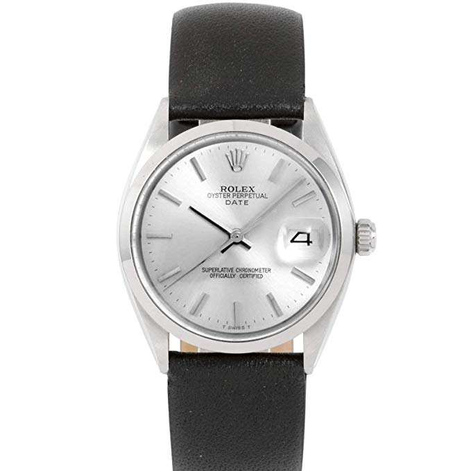 Rolex Date Automatic-self-Wind Male Watch 1500 (Certified Pre-Owned)